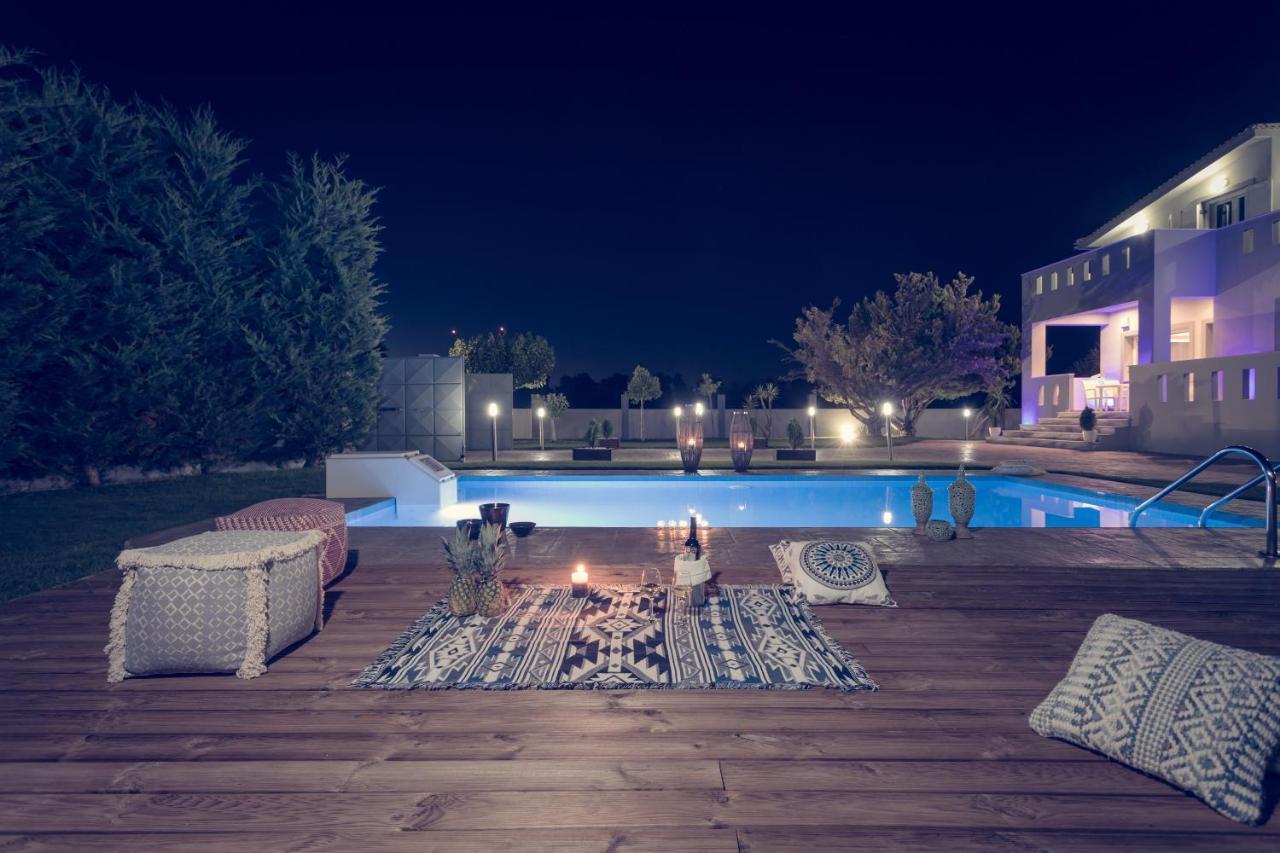 Muthee Luxurious Private Villa Laganas Exterior photo